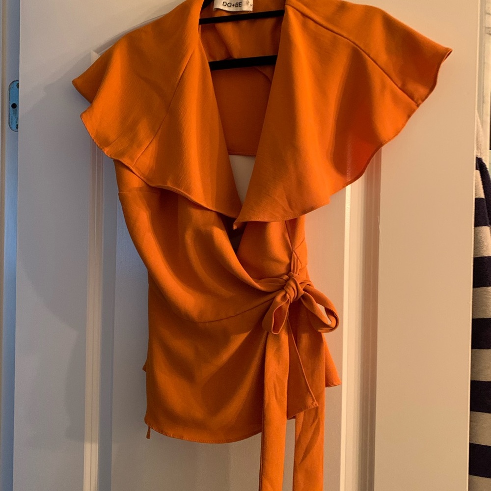 Sexy wrap Blouse Never worn